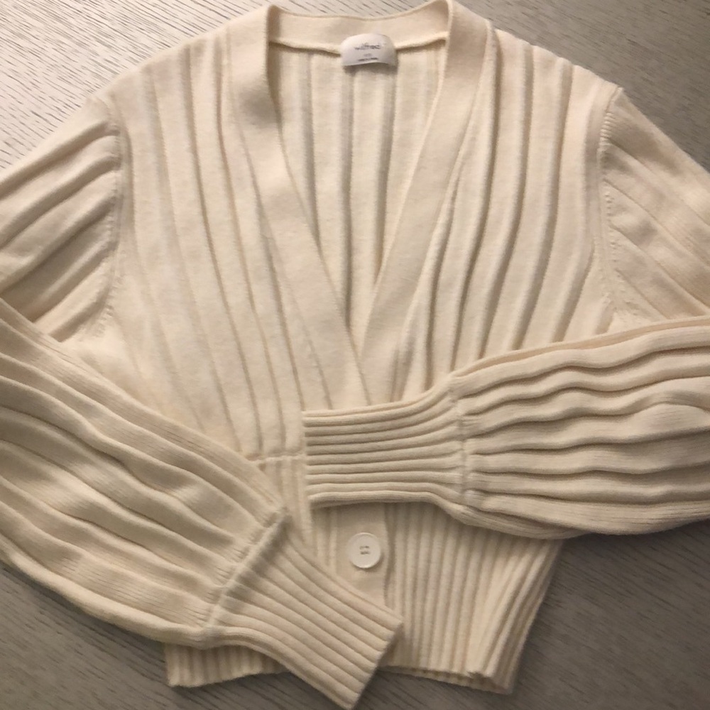 Wilfred New Plunge Front Cardigan Size XXS - Picture 3 of 7